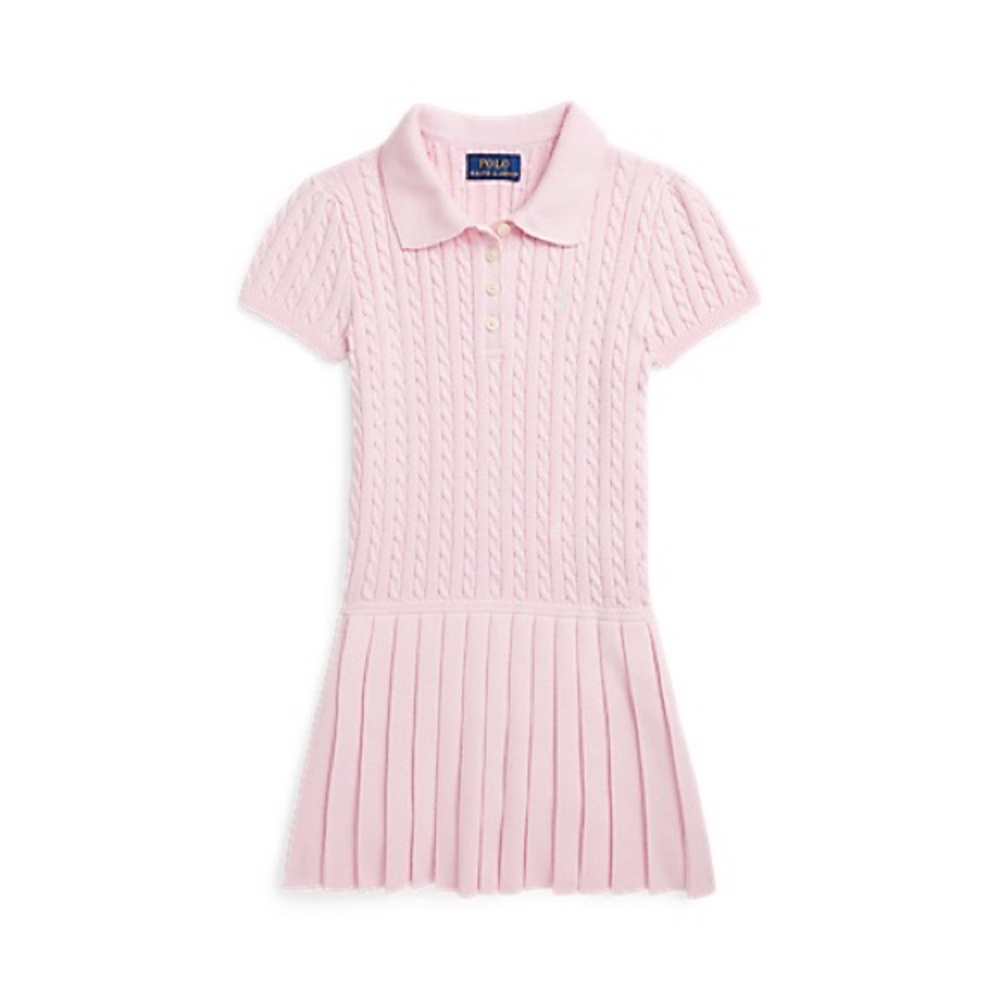 Mini-Cable Cotton-Blend Polo Dress
Girls 2-6x 6